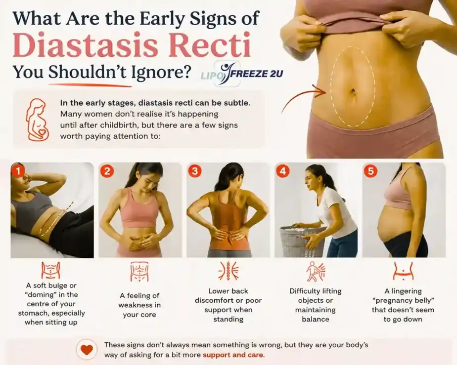 What Are the Early Signs of Diastasis Recti You Shouldn’t Ignore Redditch?